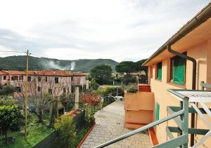 a view from the balcony of a house at CASA CECILIA in Marina di Campo