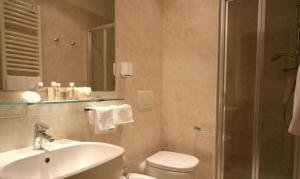 Koupelna v ubytování Hotel Aristeo