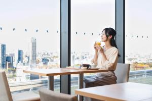 Nápoje v ubytování Hotel Crown Hills Ueno Premier