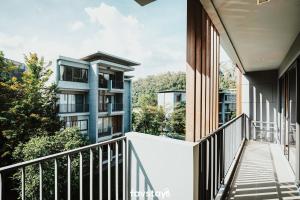 Balkon atau teras di 23 Degrees Khao Yai by Favstay