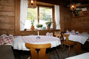 Posezení v ubytování Gasthof Pension Lanzenhof