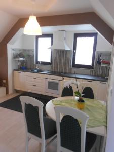 Kuchyň nebo kuchyňský kout v ubytování Apartment Knap + 14 fotografií