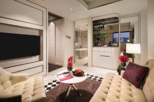Зона вітальні в Hotel Pravo Hong Kong