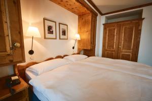 Postel nebo postele na pokoji v ubytování Hotel Meierhof