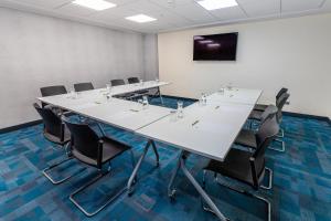 Zona business o sala de conferencias en ibis Styles Lima Benavides Miraflores