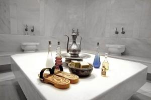 Koupelna v ubytování Yücesoy Liva Hotel Spa & Convention Center Mersin