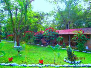 Kebun di luar El Bosque Hotel