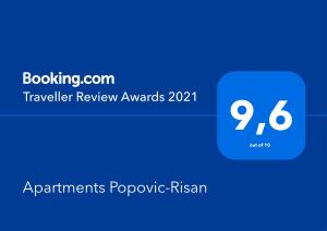 una captura de pantalla de la página de recompensas del sistema de recompensas azimut recompensas rishi recompensas en Apartments Popovic-Risan, en Risan