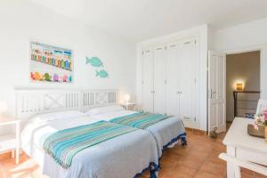 Posteľ alebo postele v izbe v ubytovaní Fragancias del mar & Wifi