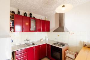 Kuchyň nebo kuchyňský kout v ubytování Holiday Home Jasminka