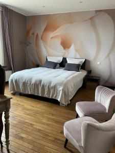 Voodi või voodid majutusasutuse B&B Het Doctershoes toas