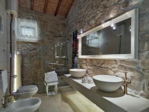 Koupelna v ubytování Relais Masseria Capasa