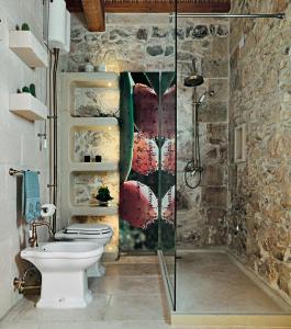 Koupelna v ubytování Relais Masseria Capasa