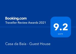 a screenshot of a guest house with the text travel trailer review awards at Casa da Baía - Guest House in Horta