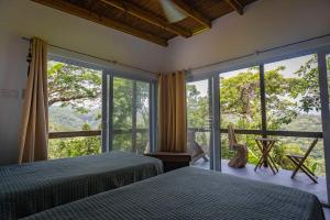 Cama o camas de una habitación en Starfish Cottage