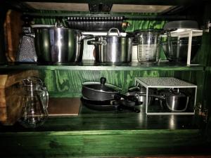 A kitchen or kitchenette at Somlo Wineshop Guesthouse