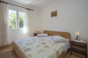 Posteľ alebo postele v izbe v ubytovaní Seafront Apartment Dana