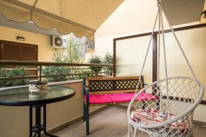 A seating area at Manina Superior Apartment