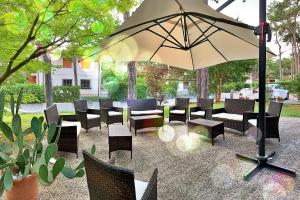 Zahrada ubytování Hotel Olympia