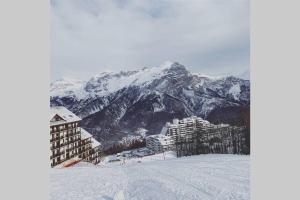 Το Studio 1600 Pied des pistes avec magnifique vue τον χειμώνα +28 φωτογραφίες