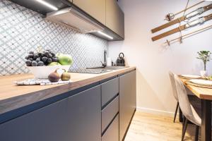 Kuchyňa alebo kuchynka v ubytovaní Apartament "Nosal" Droga na bystre Zakopane