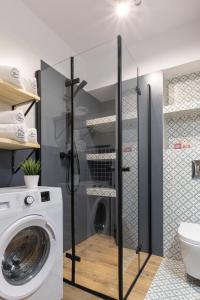 Kúpeľňa v ubytovaní Apartament "Nosal" Droga na bystre Zakopane