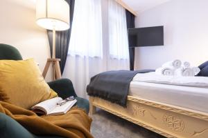 Posteľ alebo postele v izbe v ubytovaní Apartament "Nosal" Droga na bystre Zakopane