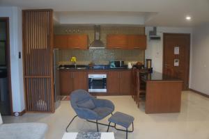 Khanom Beach Residence Sea & Mountain View Rental - 2 Bedrooms 주방 또는 간이 주방