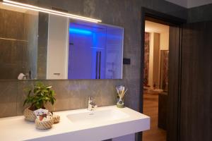 Koupelna v ubytování Hotel Concord