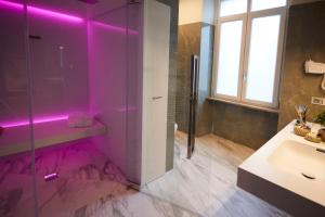 Koupelna v ubytování Hotel Concord
