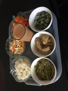Cibo presso l'affittacamere o nelle vicinanze