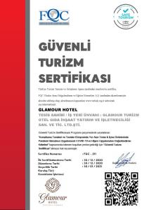 a poster for the event of the german turkish tourism seminar at Glamour Hotel Istanbul Sirkeci in Istanbul