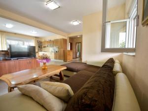 Kuchyň nebo kuchyňský kout v ubytování Seaside apartments