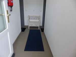 Postel nebo postele na pokoji v ubytování Kajüte 23