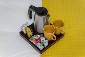 Příslušenství pro přípravu čaje a kávy v ubytování St Andrews Hotel