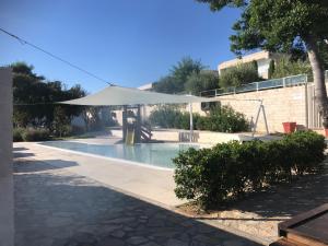 Swimmingpoolen hos eller tæt på Apartments Anđela