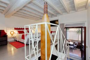 Voodi või voodid majutusasutuse B&G Navona Apartment toas