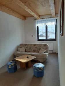 Istumisnurk majutusasutuses Apartmány-Zámecká restaurace