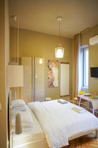 Postel nebo postele na pokoji v ubytování ComfortZone Zagreb center apartment