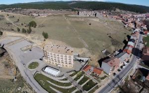 Nespecifikovaný výhled na hory nebo výhled na hory při pohledu z hotelu