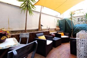 Istumisnurk majutusasutuses B&G Navona Apartment