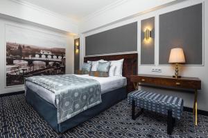 Posteľ alebo postele v izbe v ubytovaní Grand Hotel International - Czech Leading Hotels