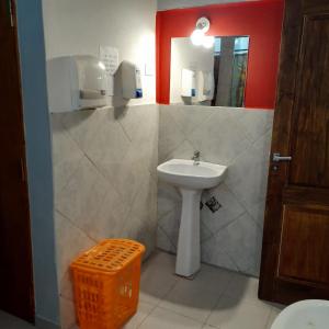 Ванная комната в Mistico Hostel 23