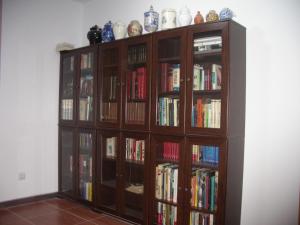 The library in a hosteleket