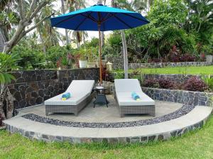 Zahrada ubytování Absolute Beachfront, Paradise, 3BR Villa with Private Pool on 1200m2 of Tropical Land