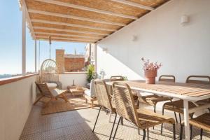 Χώρος καθιστικού στο HT- From BCN.. to HeAVen!! 4BedROOMS with TeRRaZe!