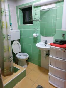 A bathroom at Jarebika