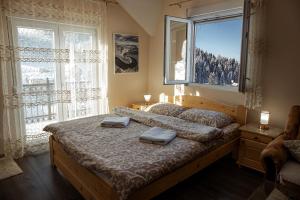 Voodi või voodid majutusasutuse Apartmani Stefan Zlatar toas