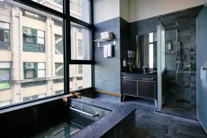 Η κουζίνα ή μικρή κουζίνα στο Muen Hot Spring Hotel