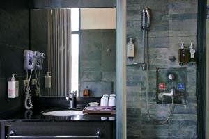 Ένα μπάνιο στο Muen Hot Spring Hotel